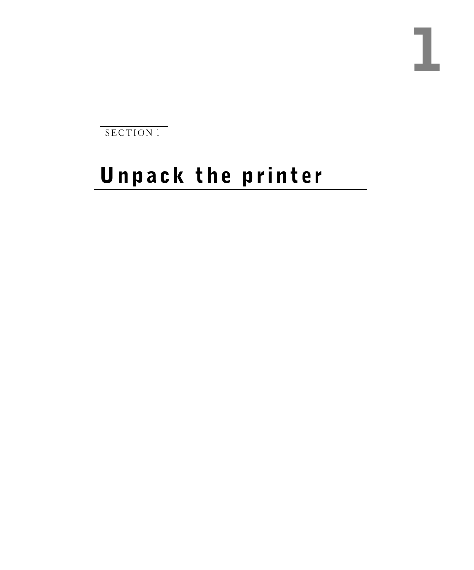 Unpack the printer | Dell Workgroup Laser Printer S2500/S2500n User Manual | Page 11 / 124