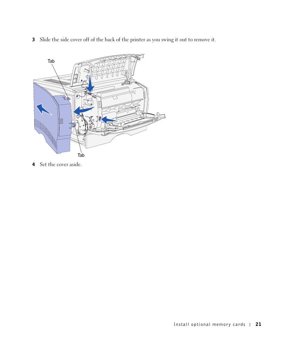 Dell Workgroup Laser Printer S2500/S2500n User Manual | Page 21 / 124