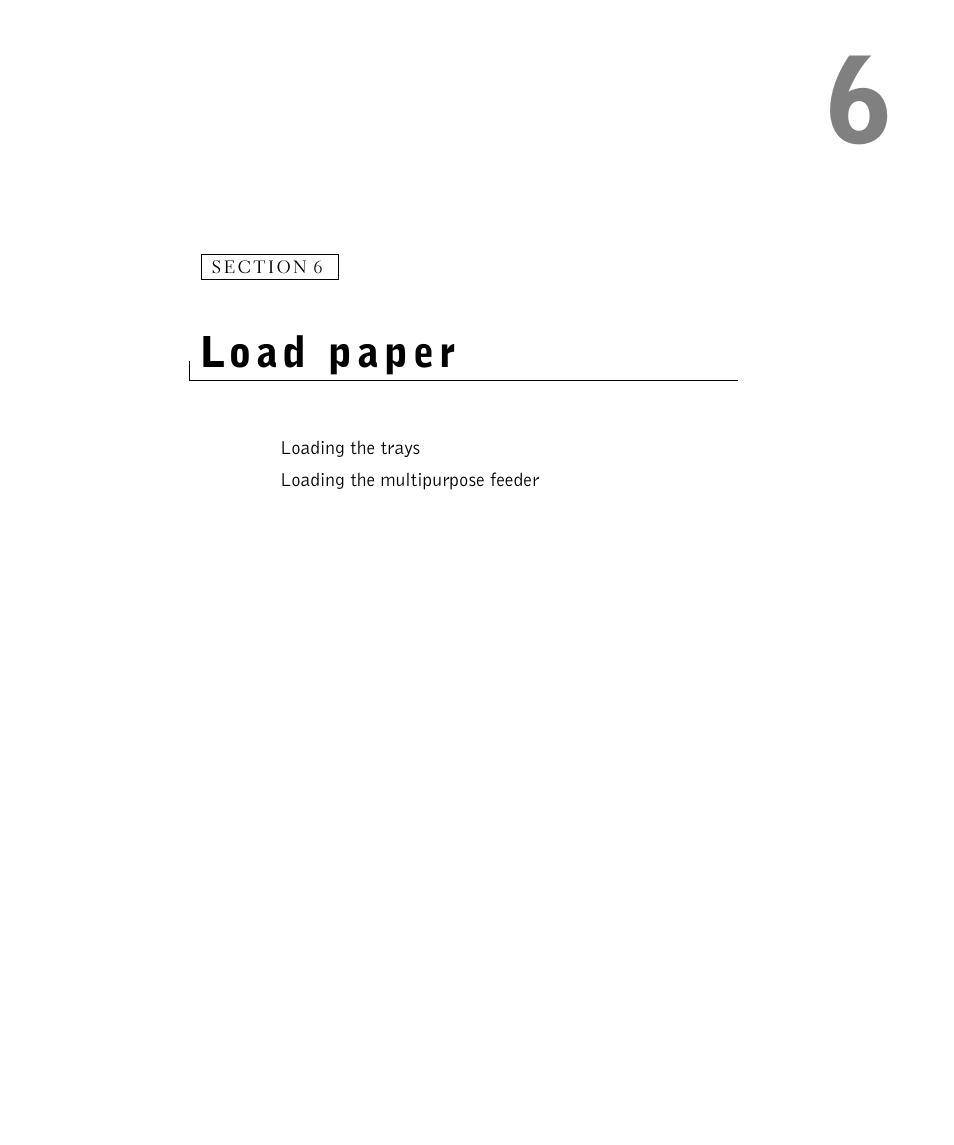 Load paper | Dell Workgroup Laser Printer S2500/S2500n User Manual | Page 31 / 124