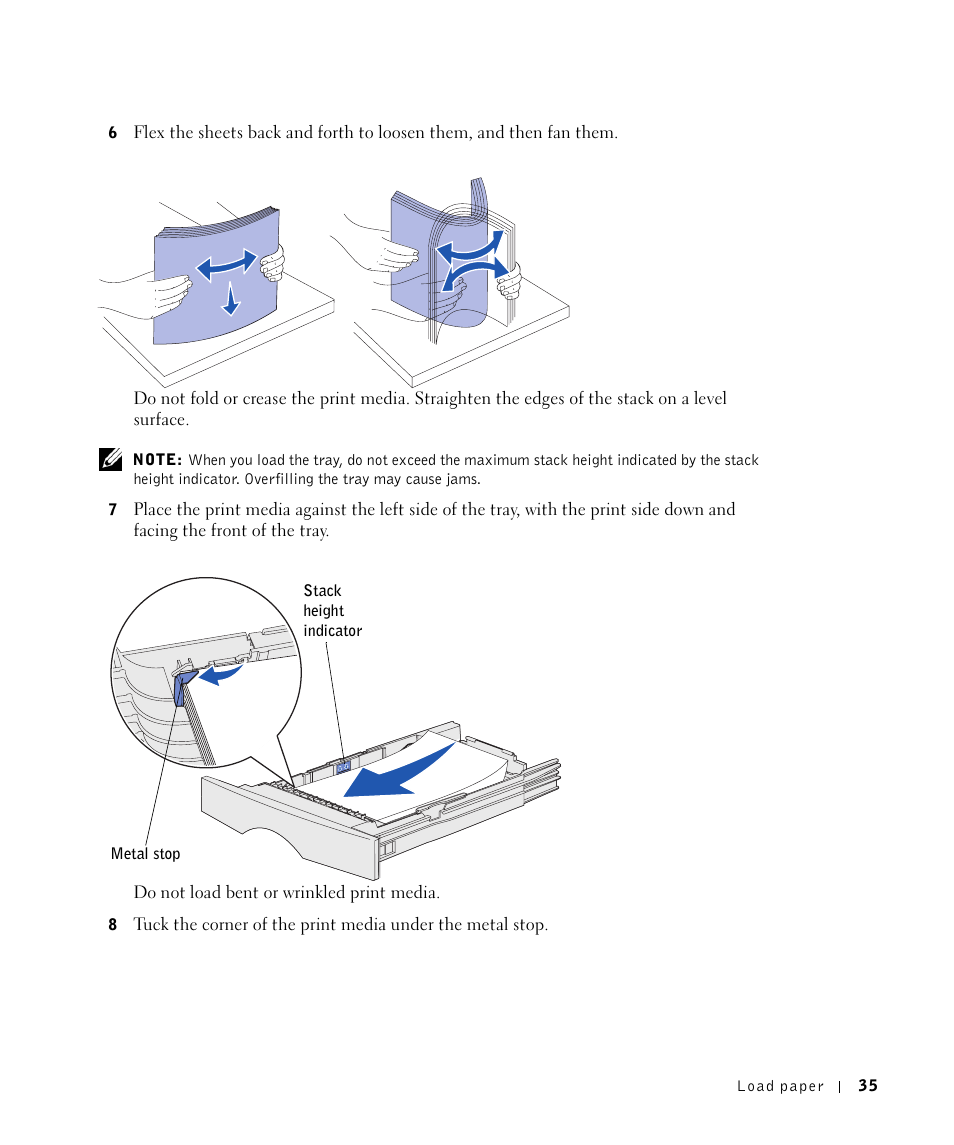 Dell Workgroup Laser Printer S2500/S2500n User Manual | Page 35 / 124