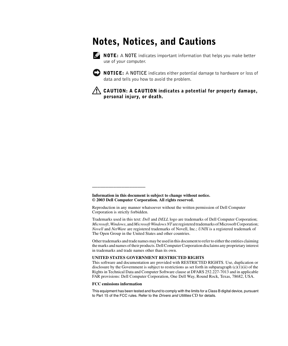 Dell Workgroup Laser Printer S2500/S2500n User Manual | Page 4 / 124