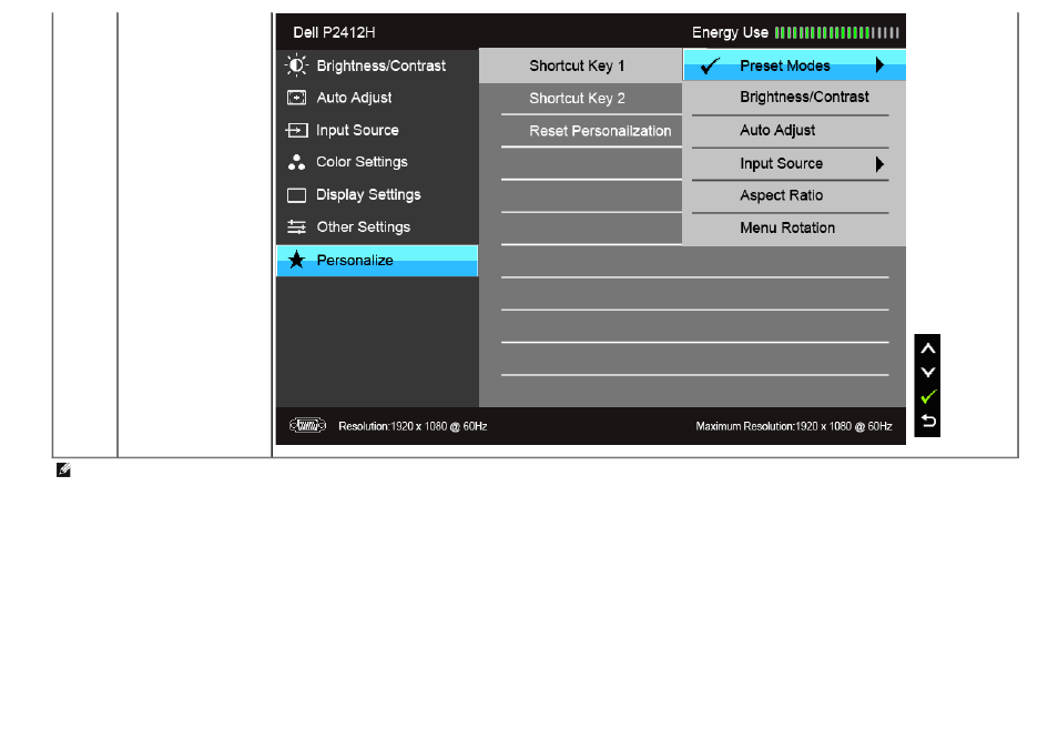 Osd warning messages | Dell P2412H Monitor User Manual | Page 37 / 56