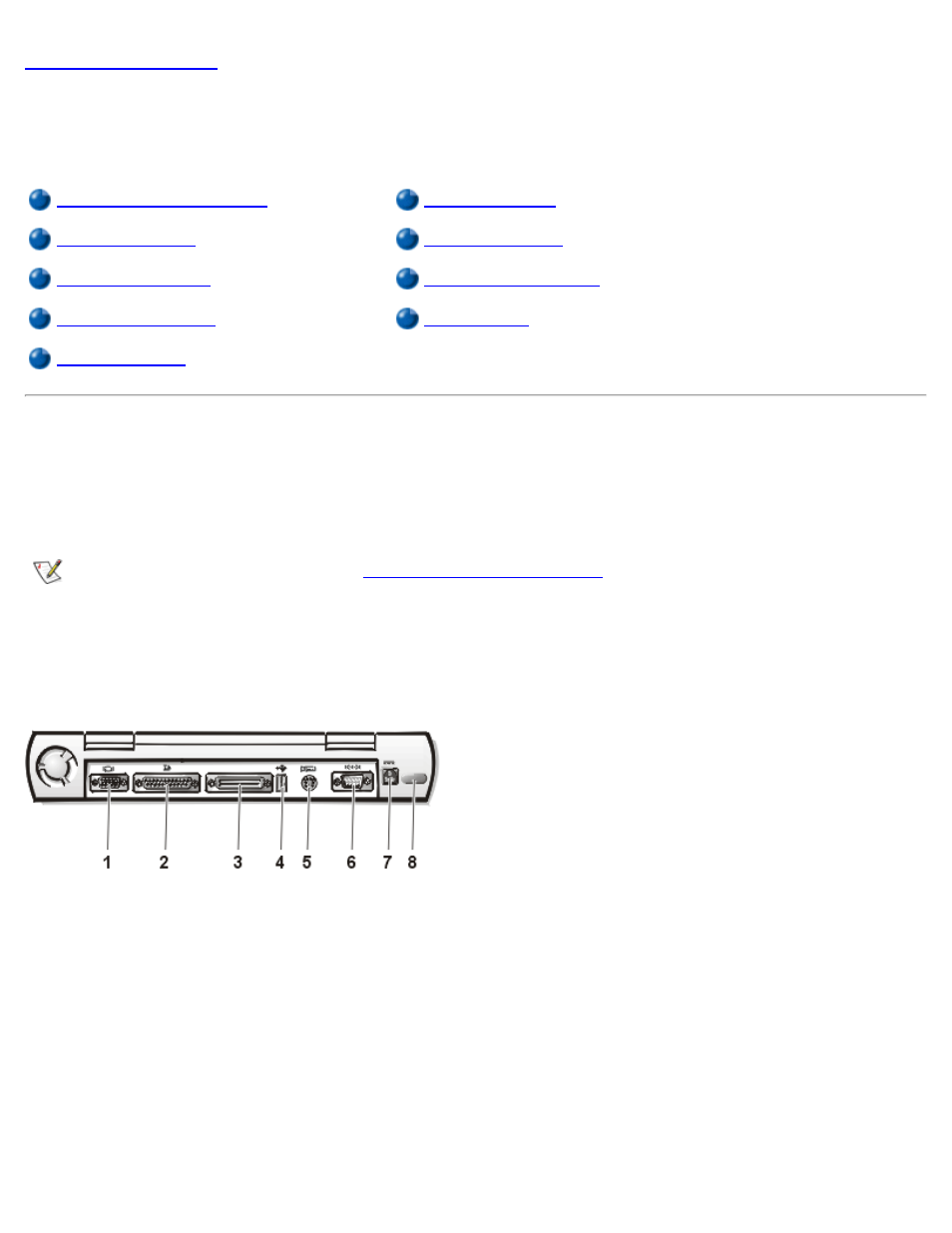 I/o connectors, About the i/o connectors | Dell Latitude CPx H User Manual | Page 93 / 172
