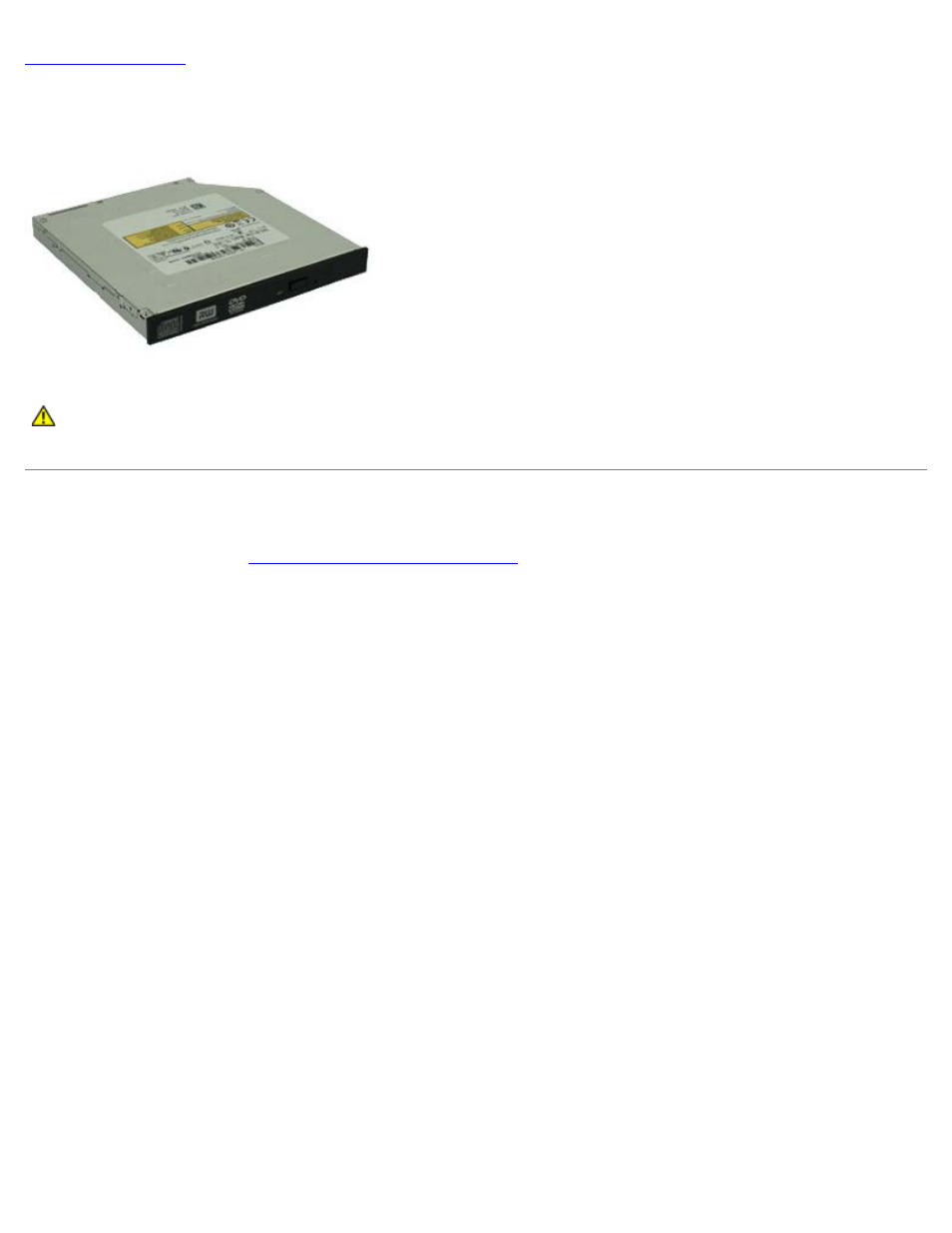 Optical drive, Removing the optical drive | Dell OptiPlex 980 (Early 2010) User Manual | Page 31 / 78