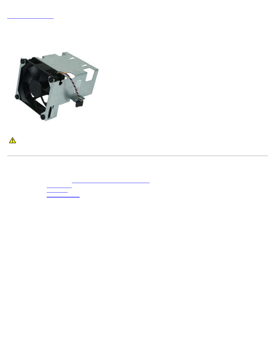 Removing the fan | Dell OptiPlex 980 (Early 2010) User Manual | Page 47 / 78