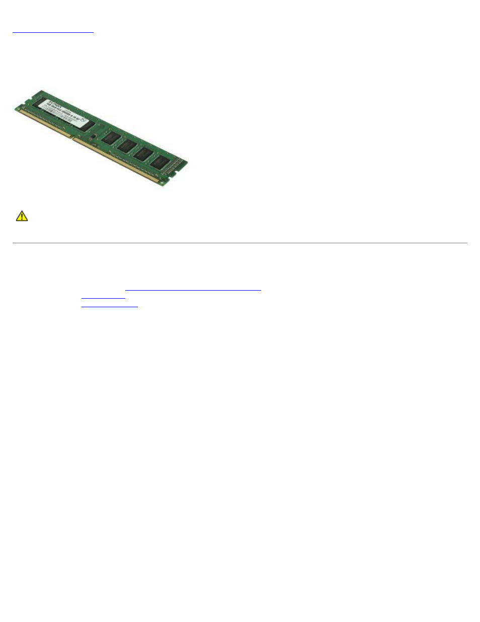 Memory | Dell OptiPlex 980 (Early 2010) User Manual | Page 54 / 78