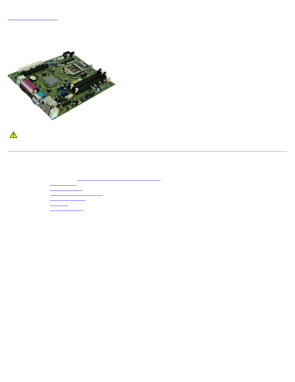 System board, Removing the system board | Dell OptiPlex 980 (Early 2010) User Manual | Page 76 / 78