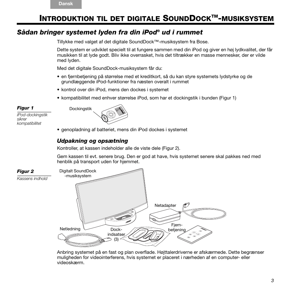 Ntroduktion, Digitale, Ound | Musiksystem | Bose 336 User Manual | Page 13 / 72