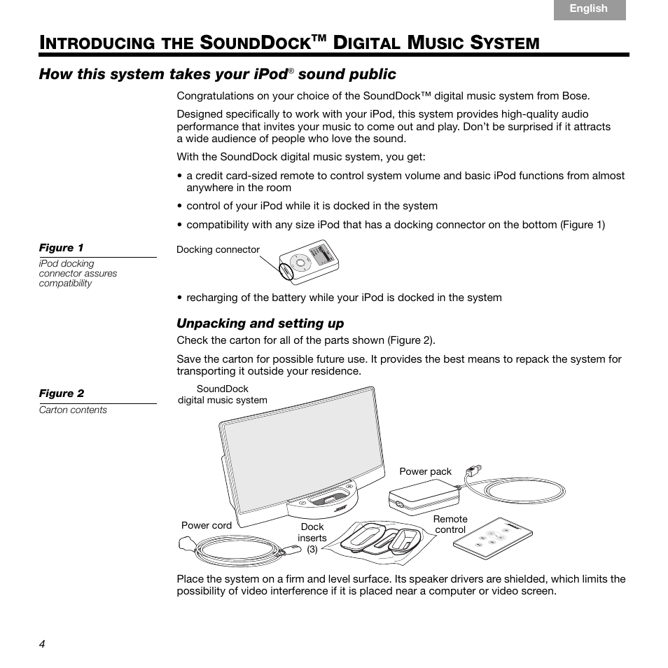 Ntroducing, Ound, Igital | Usic, Ystem, How this system takes your ipod, Sound public | Bose 336 User Manual | Page 4 / 72