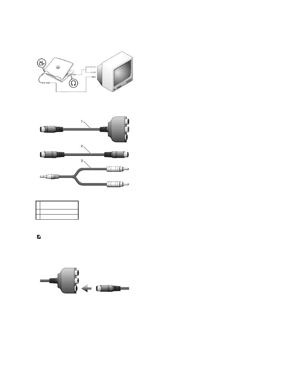 S-video and standard audio | Dell Precision M60 User Manual | Page 102 / 122