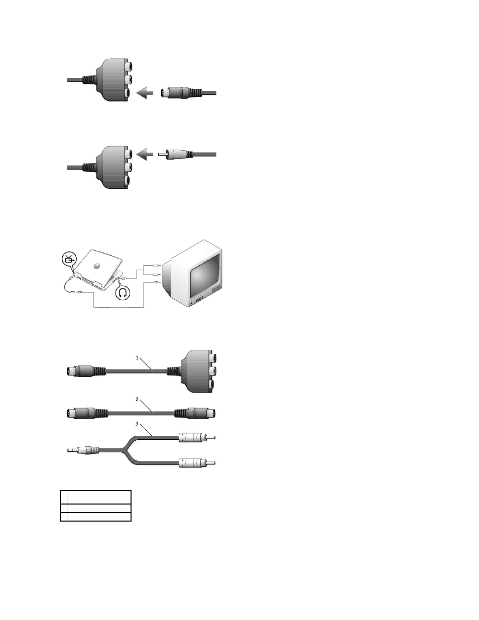Composite video and standard audio | Dell Precision M60 User Manual | Page 104 / 122