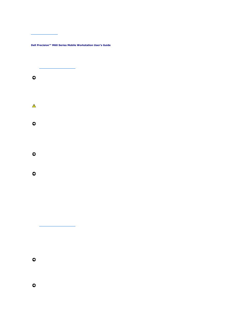 Cleaning your computer, Computer, keyboard, and displaymonitor, Touch pad | Optical media cds and dvds | Dell Precision M60 User Manual | Page 33 / 122