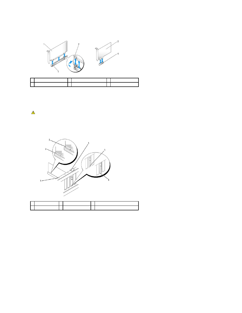 Slot opening, then continue with, Step 7 | Dell Dimension E521 User Manual | Page 22 / 63