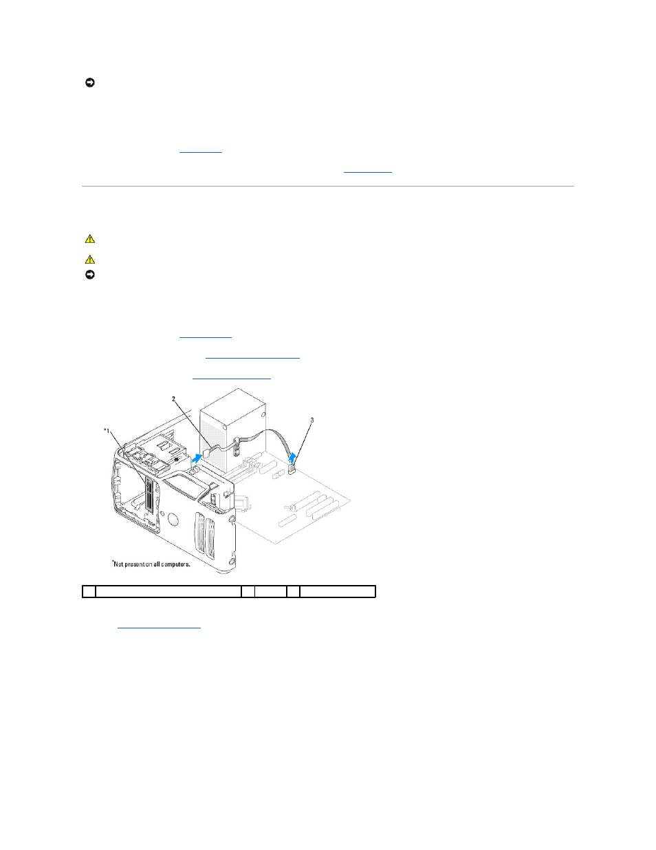 Media card reader, Removing a media card reader | Dell Dimension E521 User Manual | Page 33 / 63