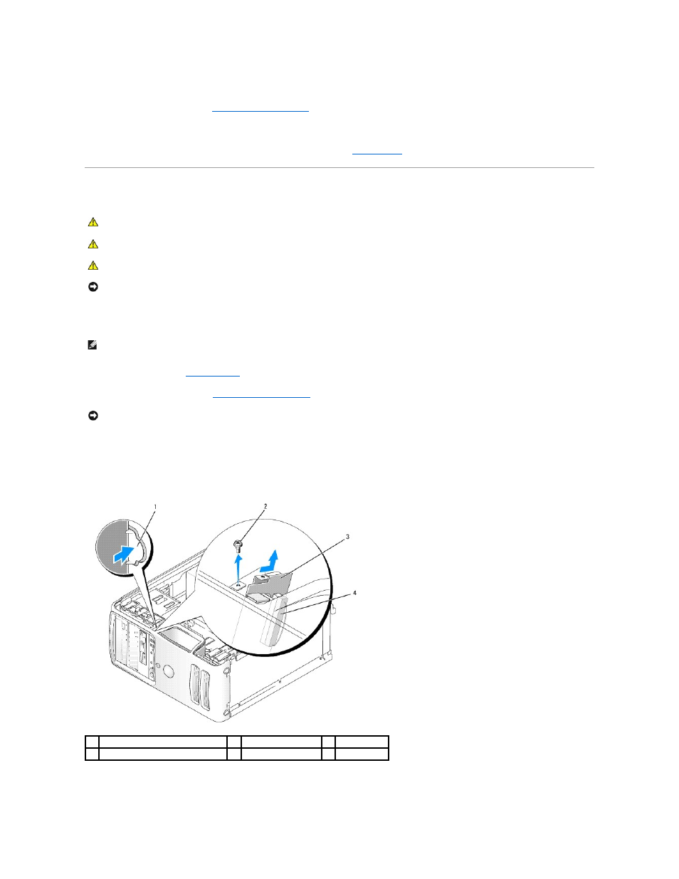 I/o panel, Removing the i/o panel | Dell Dimension E521 User Manual | Page 43 / 63