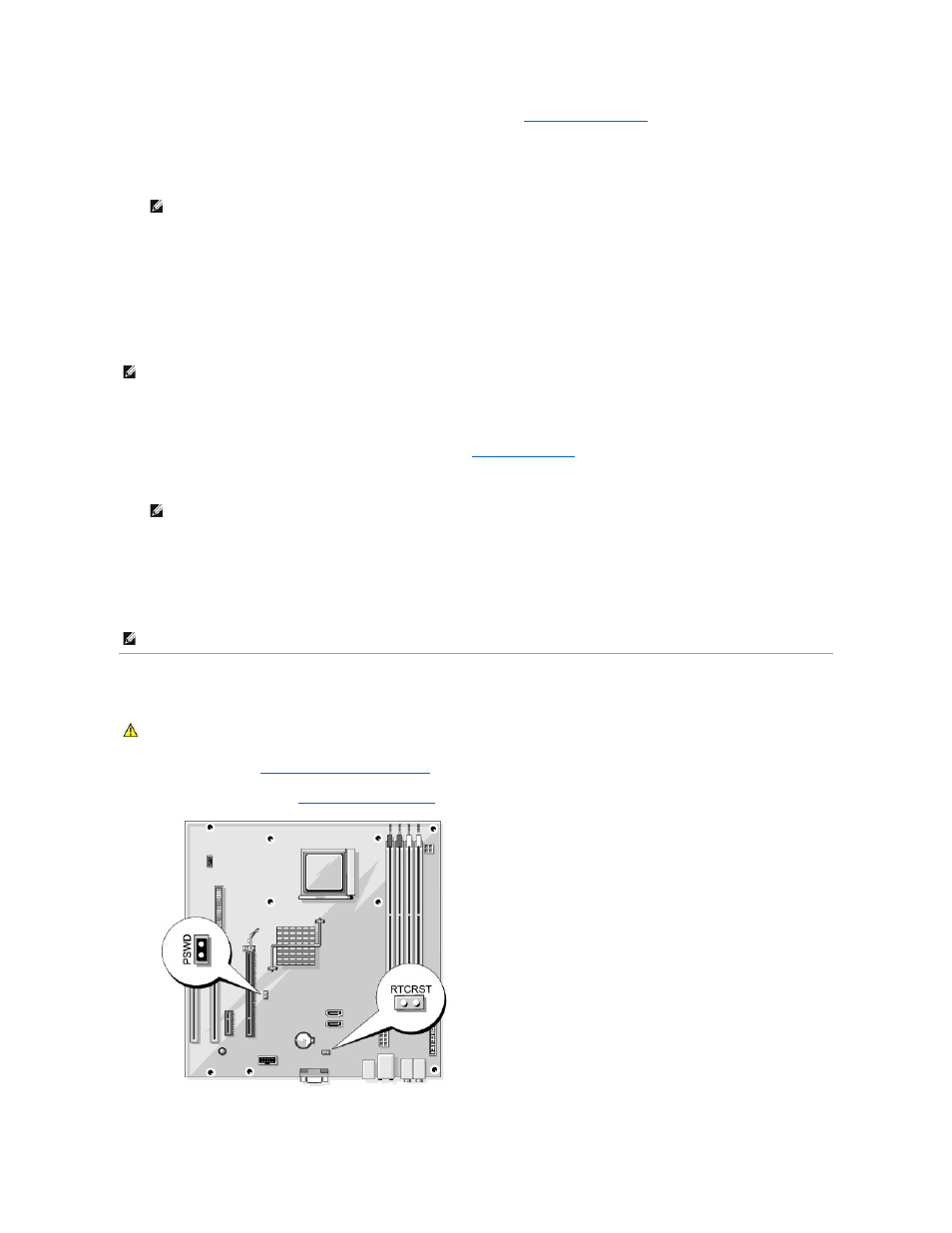 Clearing forgotten passwords, Changing boot sequence for future boots | Dell Dimension E521 User Manual | Page 57 / 63