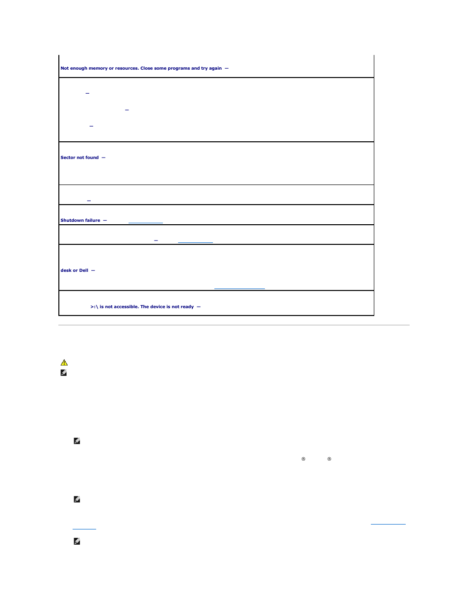 Dell diagnostics, Starting the dell diagnostics | Dell Dimension E521 User Manual | Page 8 / 63