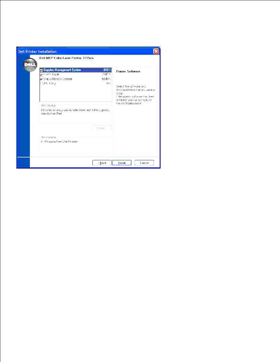Dell 3115cn Color Laser Printer User Manual | Page 137 / 634