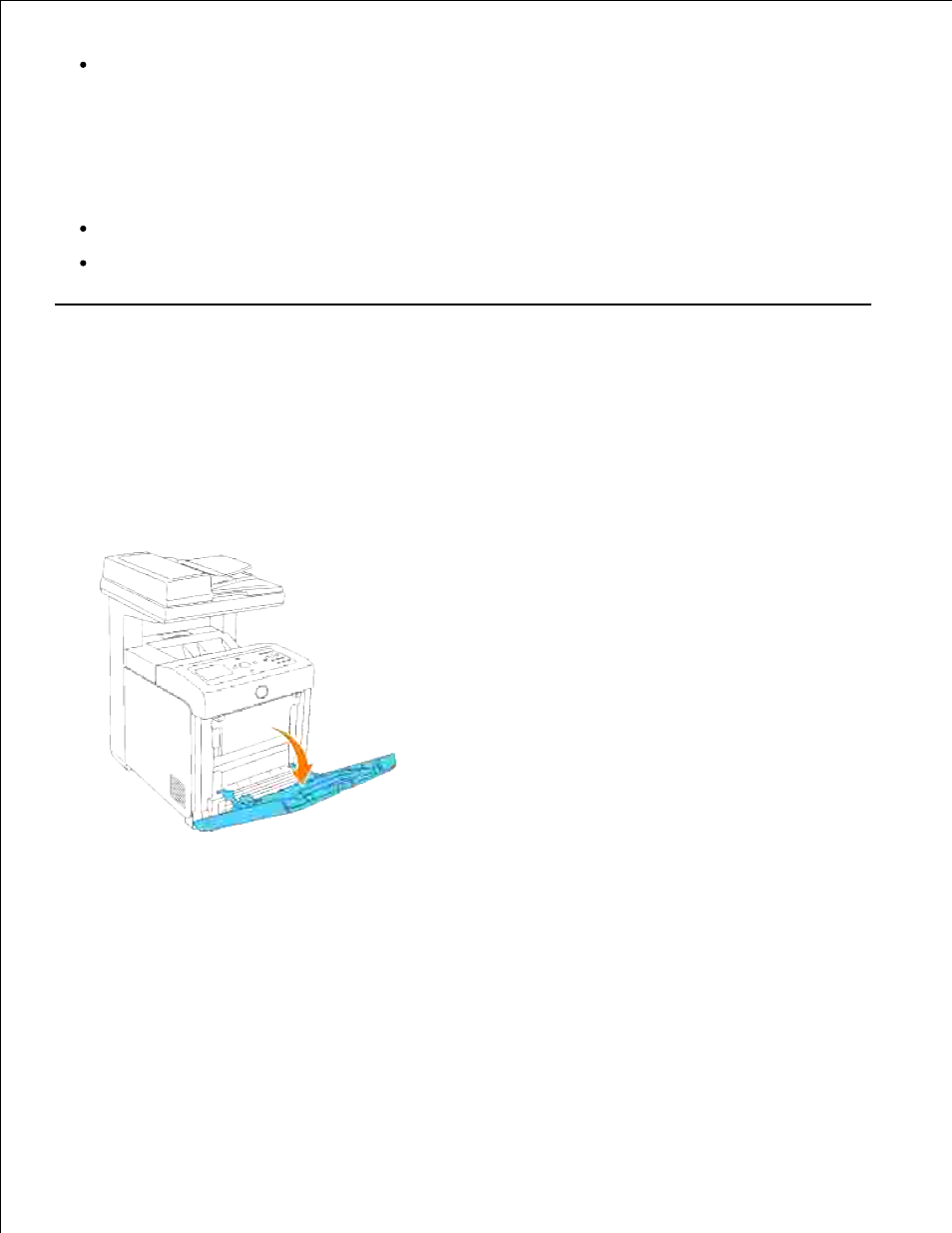 Loading the multipurpose feeder, Print media dimensions | Dell 3115cn Color Laser Printer User Manual | Page 184 / 634