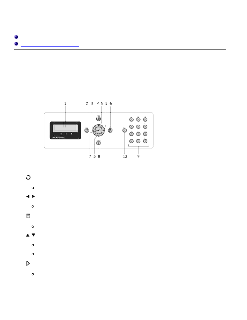 Operator panel, Using the operator panel buttons | Dell 3115cn Color Laser Printer User Manual | Page 191 / 634