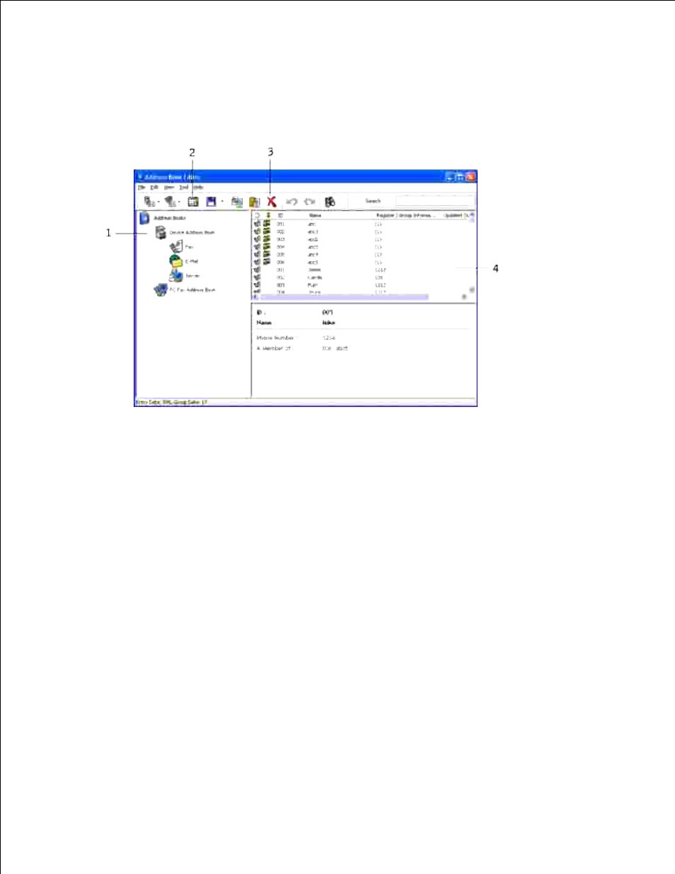 Address book editor, Scanbutton manager | Dell 3115cn Color Laser Printer User Manual | Page 273 / 634