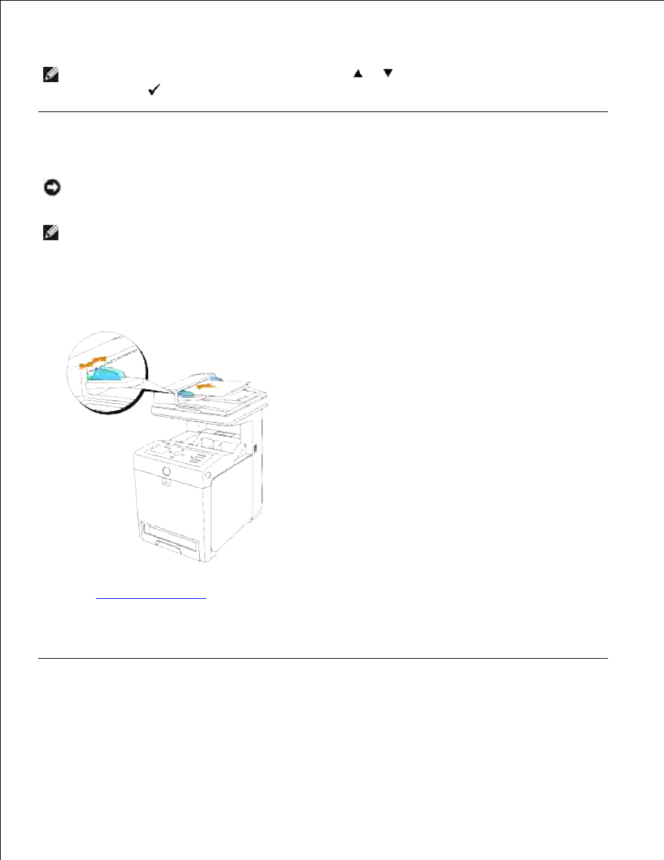 Making copies from the adf, Setting copy options | Dell 3115cn Color Laser Printer User Manual | Page 284 / 634