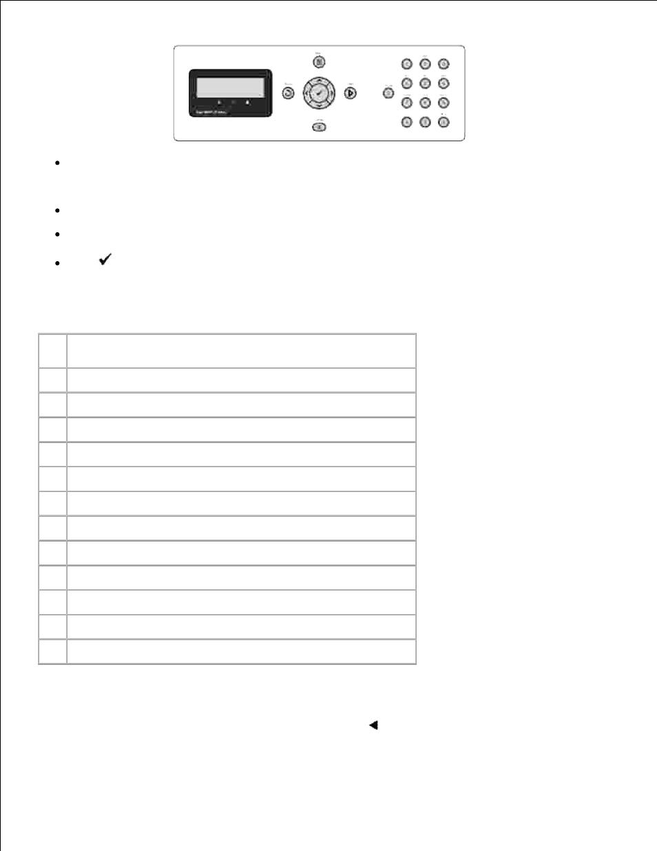 Keypad letters and numbers, Changing numbers or names | Dell 3115cn Color Laser Printer User Manual | Page 321 / 634