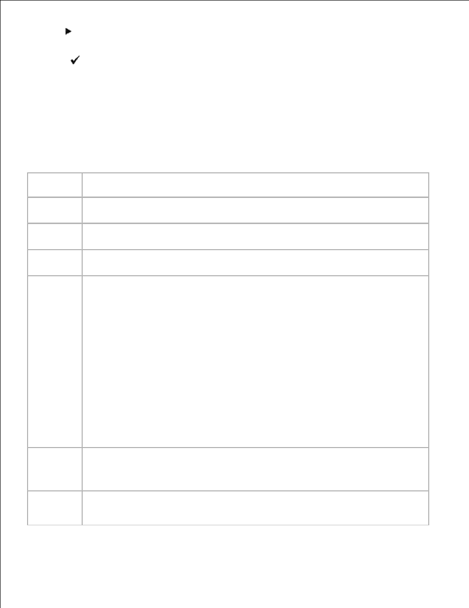 Available fax settings options | Dell 3115cn Color Laser Printer User Manual | Page 325 / 634