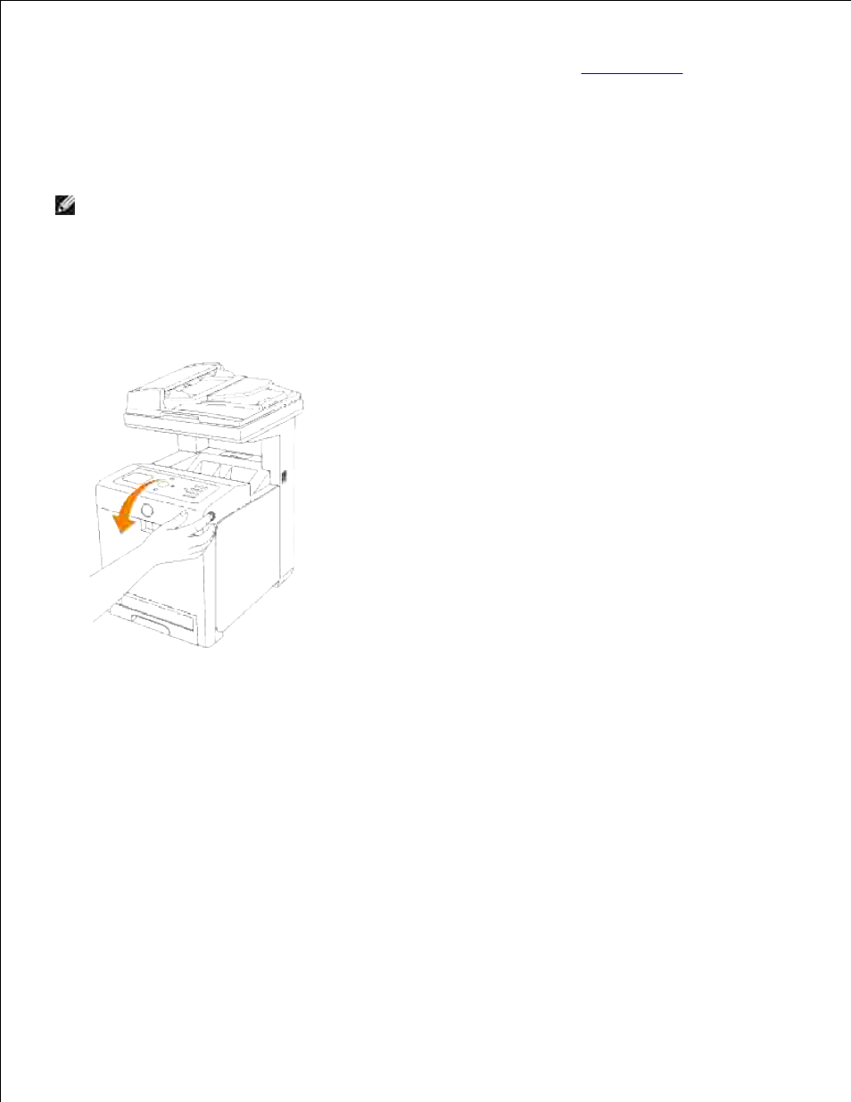 Removing the used transfer belt unit | Dell 3115cn Color Laser Printer User Manual | Page 499 / 634