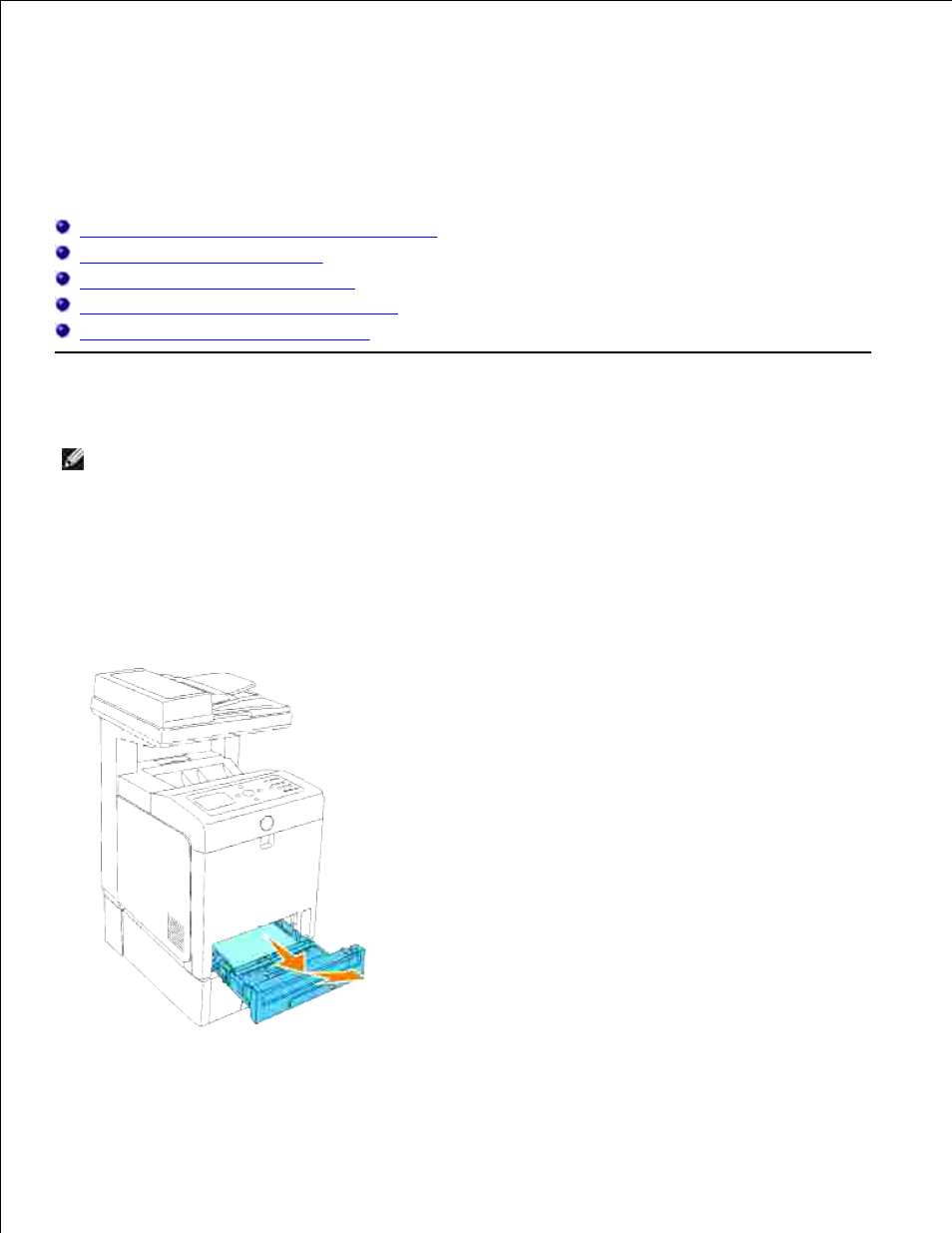 Removing options, Removing the optional 550-sheet paper feeder | Dell 3115cn Color Laser Printer User Manual | Page 507 / 634