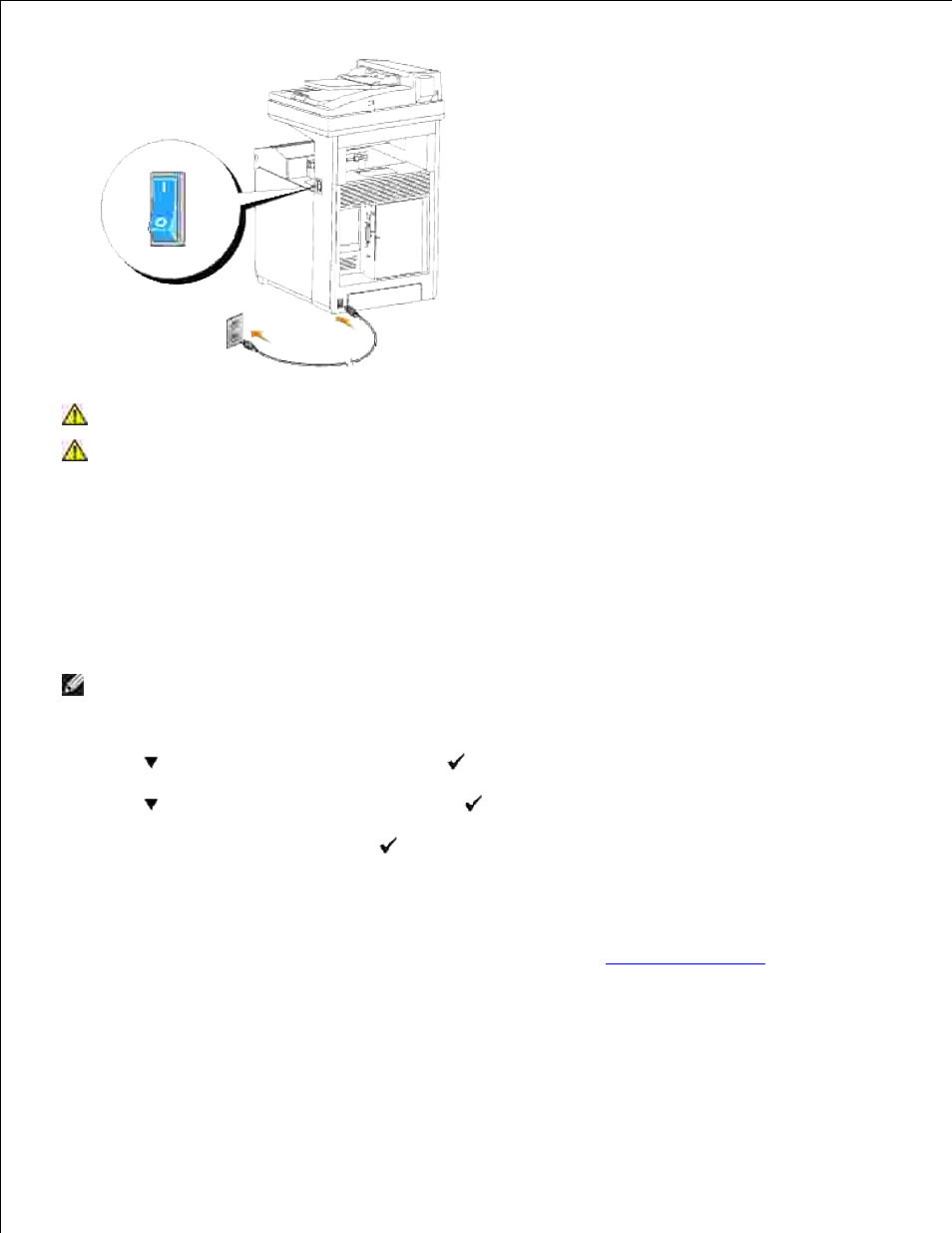 Print and check the system settings page, Assign an ip address | Dell 3115cn Color Laser Printer User Manual | Page 94 / 634