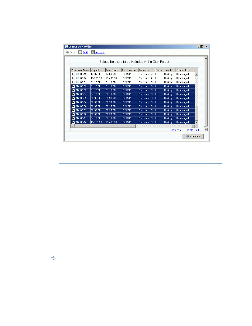 Deleting a disk folder | Dell Compellent Series 40 User Manual | Page 140 / 448