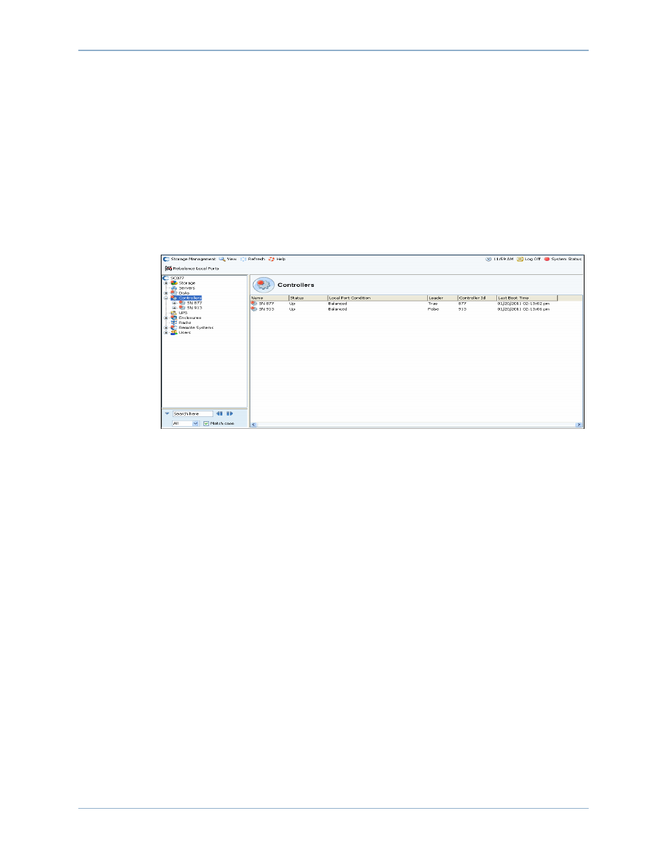 Viewing a list of controllers | Dell Compellent Series 40 User Manual | Page 155 / 448