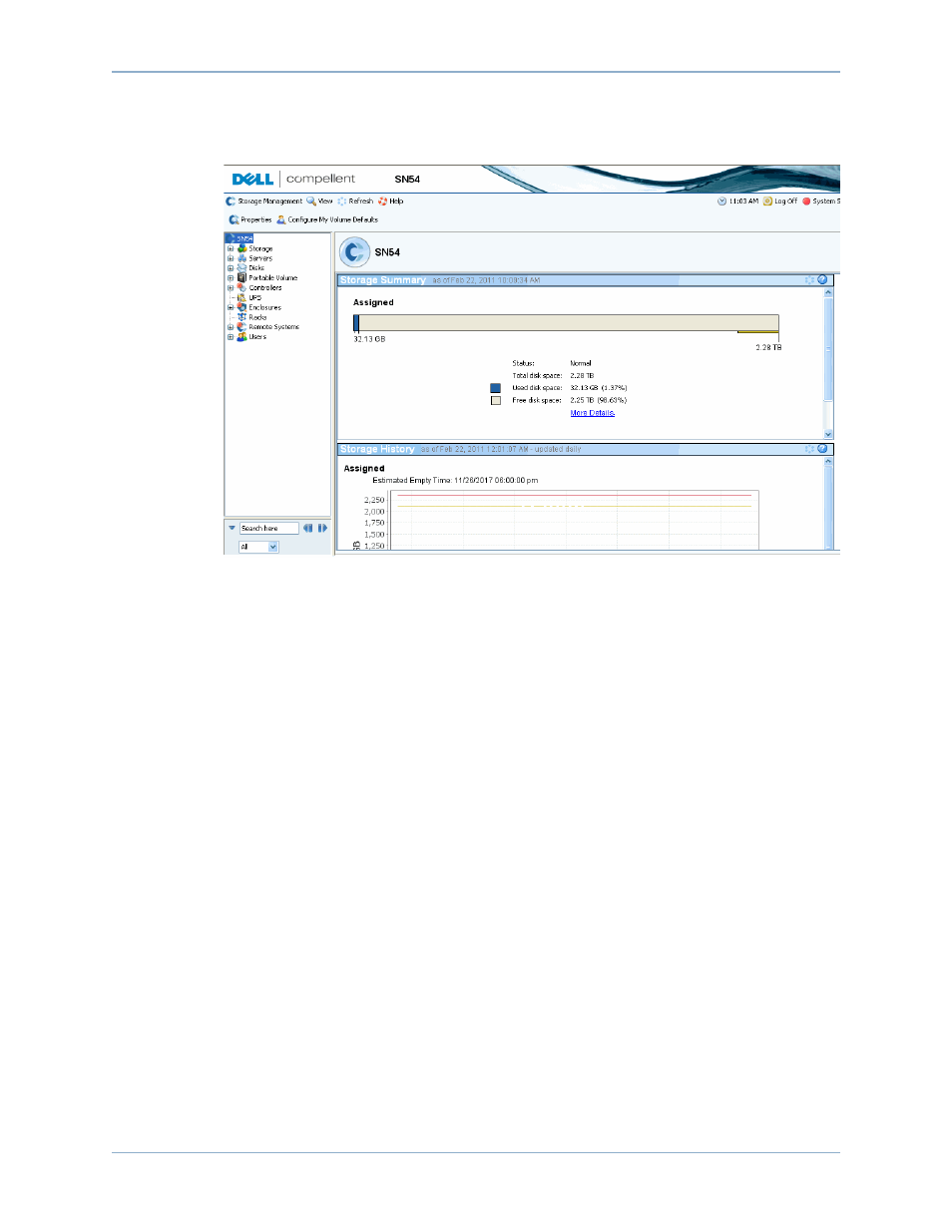 System dashboard | Dell Compellent Series 40 User Manual | Page 18 / 448