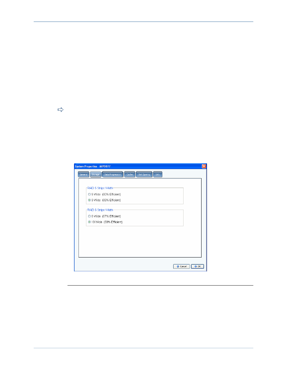 Selecting raid stripe width | Dell Compellent Series 40 User Manual | Page 238 / 448