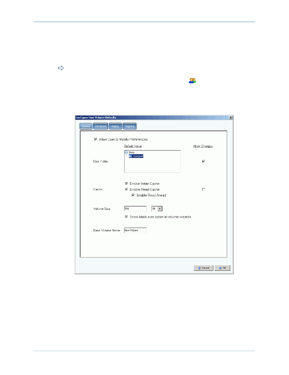Step 4. configure your user volume defaults | Dell Compellent Series 40 User Manual | Page 28 / 448