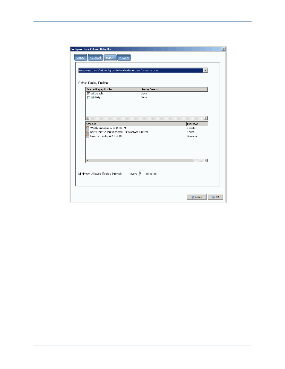 User volume defaults - mapping, Including advanced options, refer to, User volume defaults | Dell Compellent Series 40 User Manual | Page 283 / 448