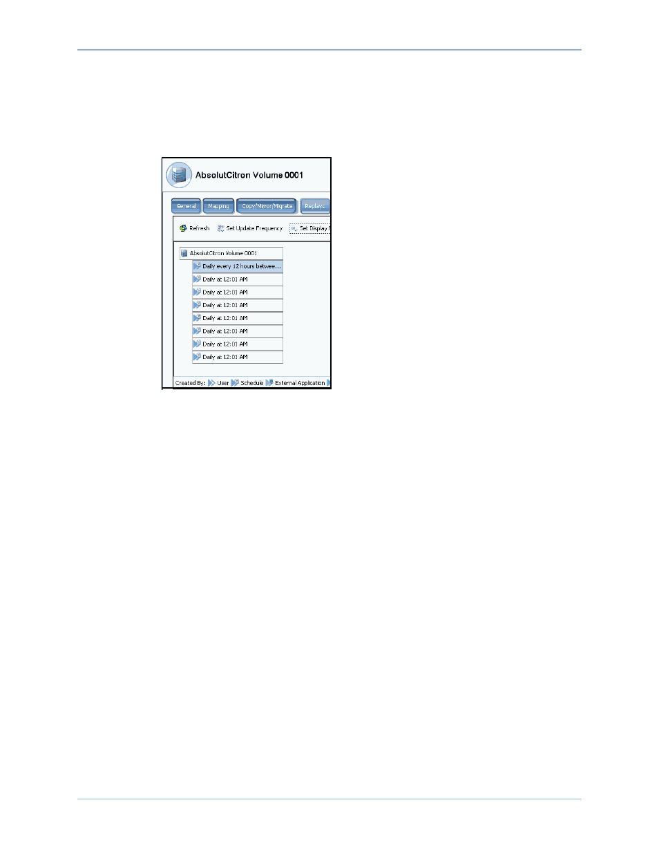 Replay description | Dell Compellent Series 40 User Manual | Page 325 / 448