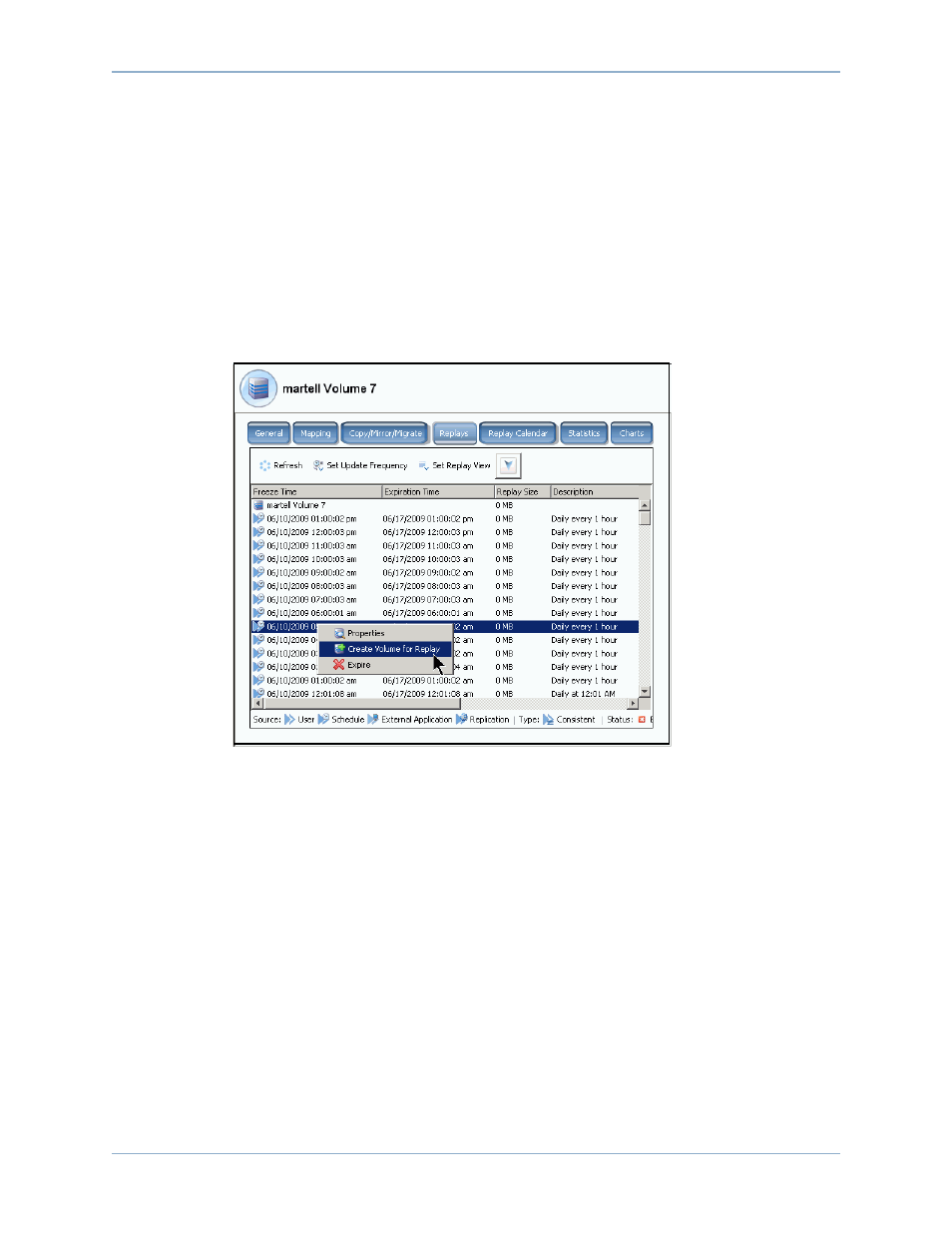 Recovering data, Creating a view volume | Dell Compellent Series 40 User Manual | Page 329 / 448