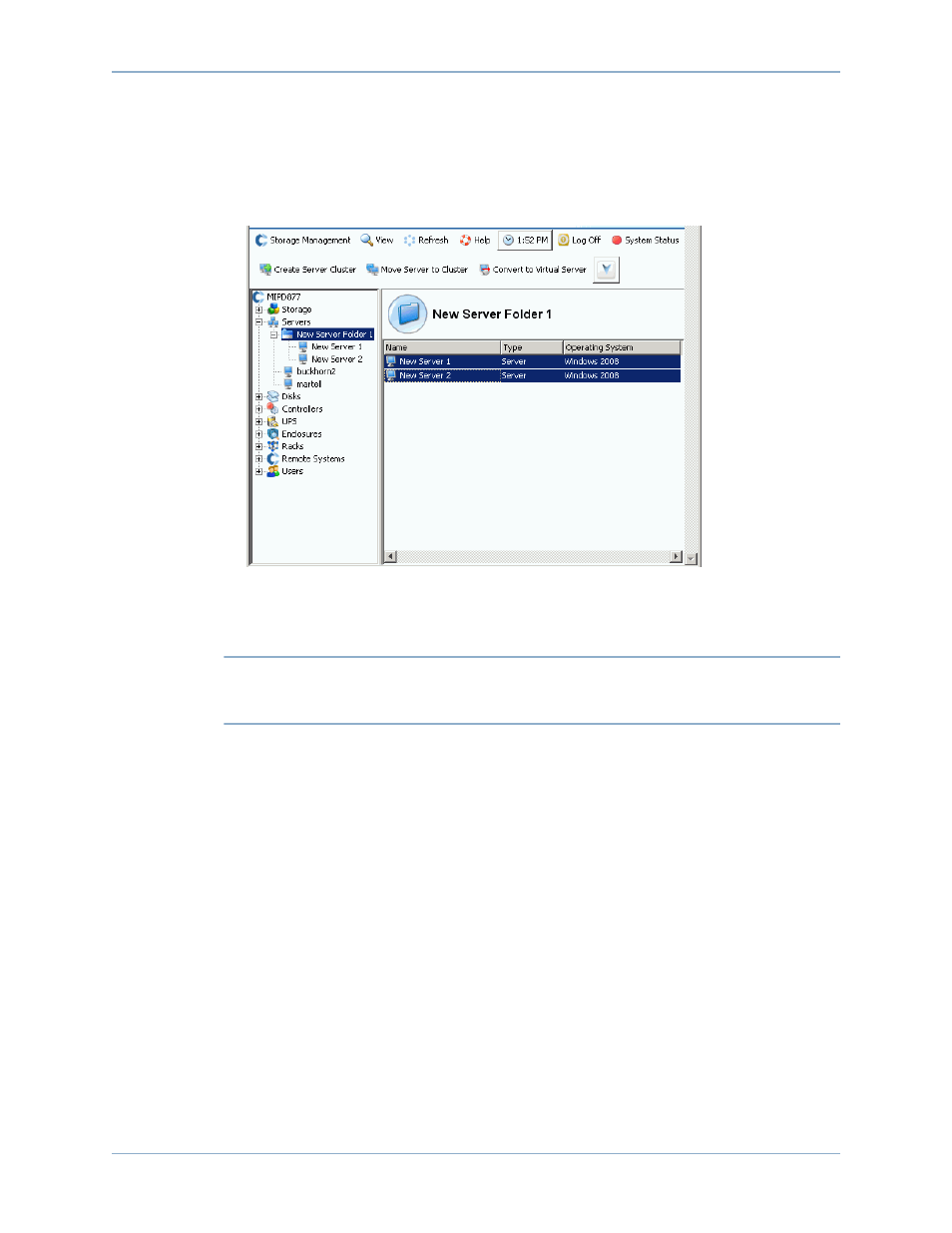 Creating a server cluster from selected servers | Dell Compellent Series 40 User Manual | Page 45 / 448