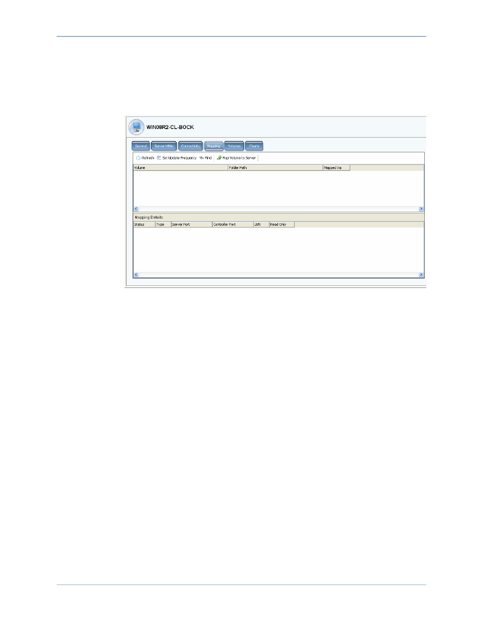 Viewing server mapping | Dell Compellent Series 40 User Manual | Page 66 / 448