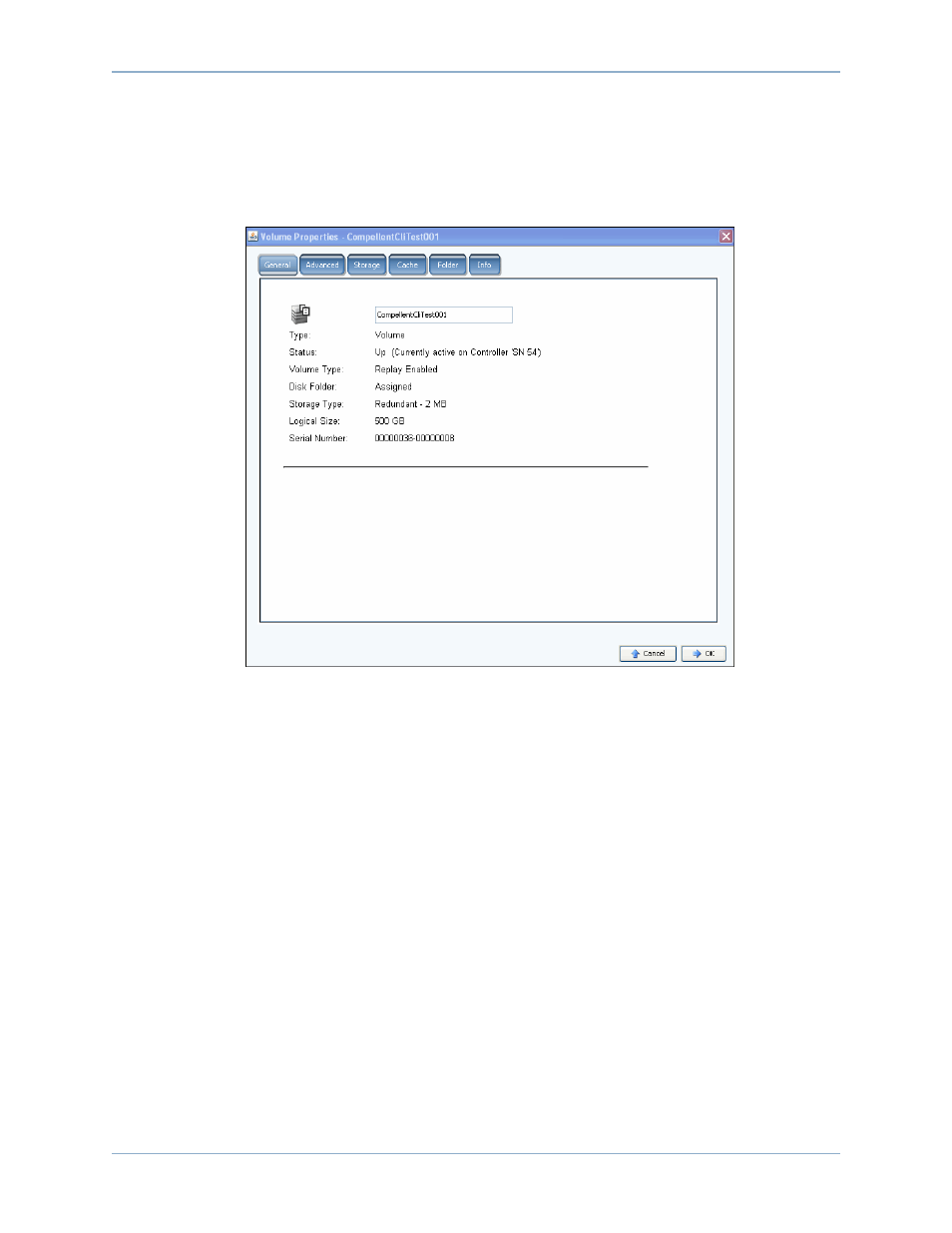 Changing volume properties | Dell Compellent Series 40 User Manual | Page 95 / 448