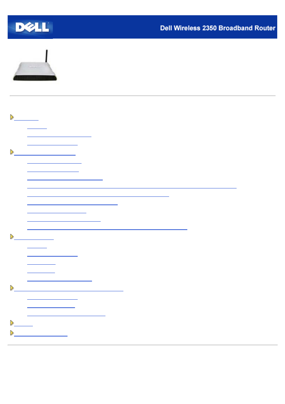 Dell 2350 Wireless Broadband Router User Manual | 211 pages