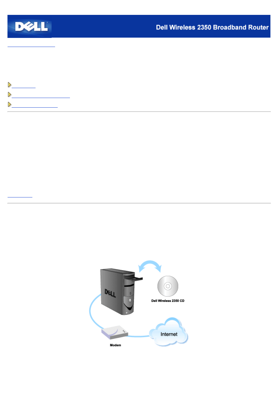 Setup wizard, Introduction, Launching the setup wizard | Dell 2350 Wireless Broadband Router User Manual | Page 32 / 211