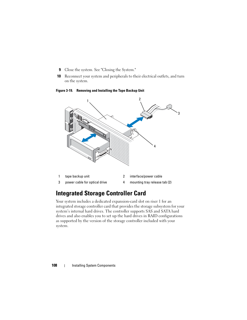 Integrated storage controller card | Dell PowerVault NX3000 User Manual | Page 108 / 200