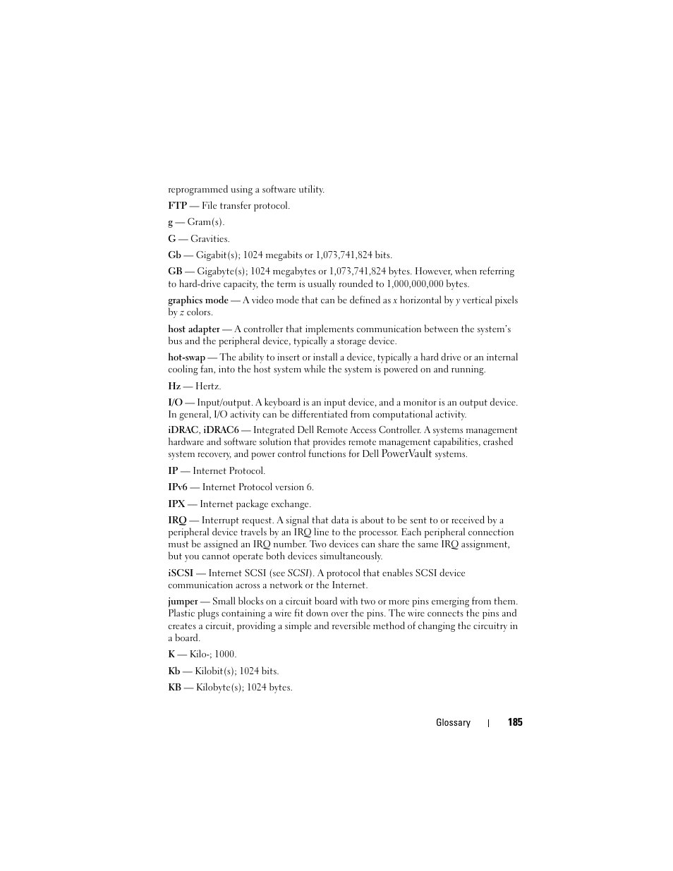 Dell PowerVault NX3000 User Manual | Page 185 / 200