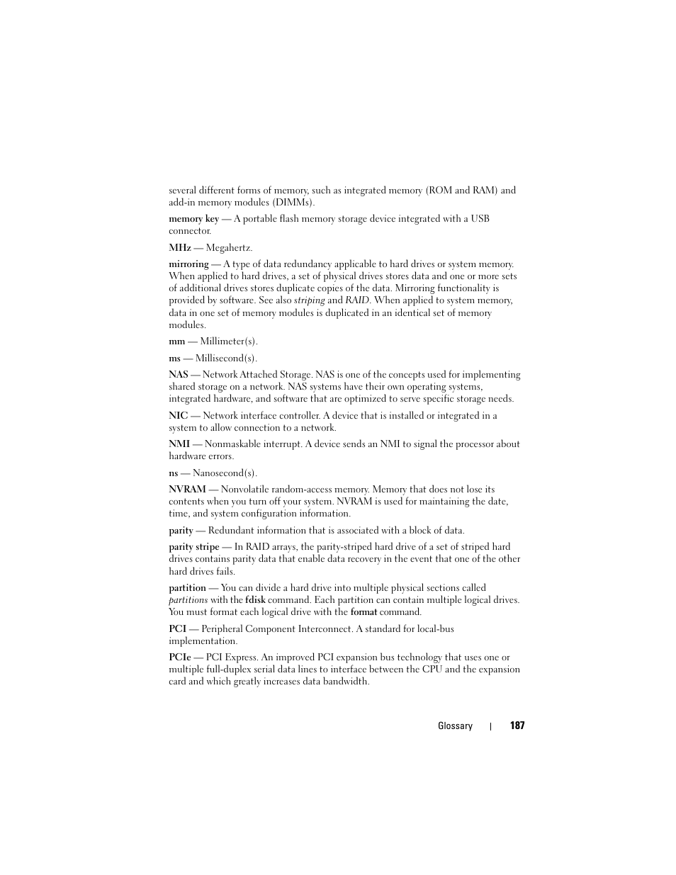 Dell PowerVault NX3000 User Manual | Page 187 / 200