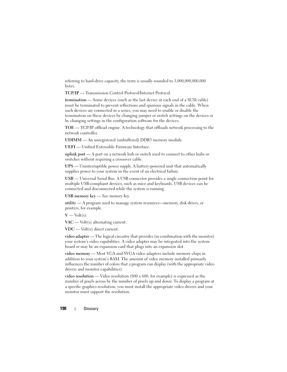 Dell PowerVault NX3000 User Manual | Page 190 / 200