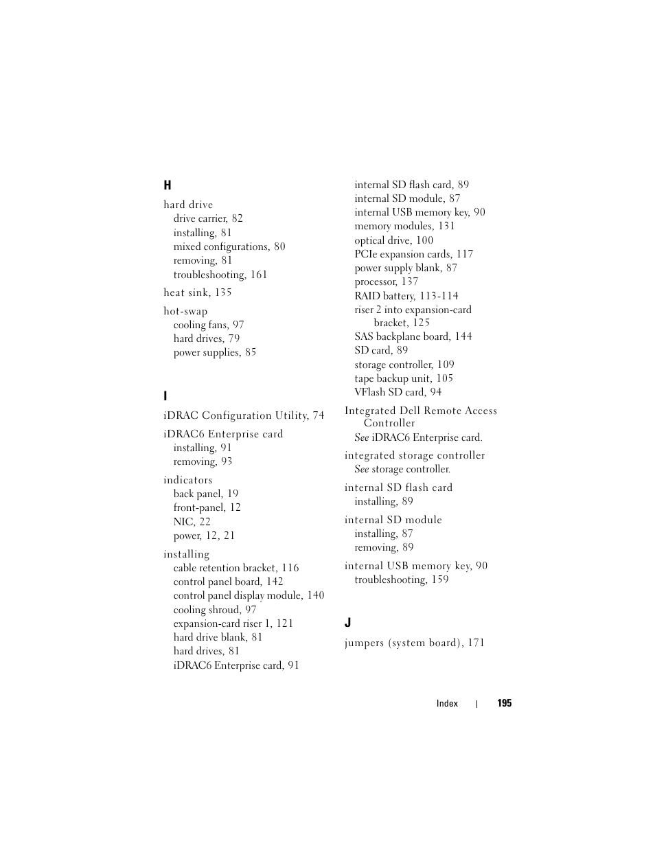 Dell PowerVault NX3000 User Manual | Page 195 / 200