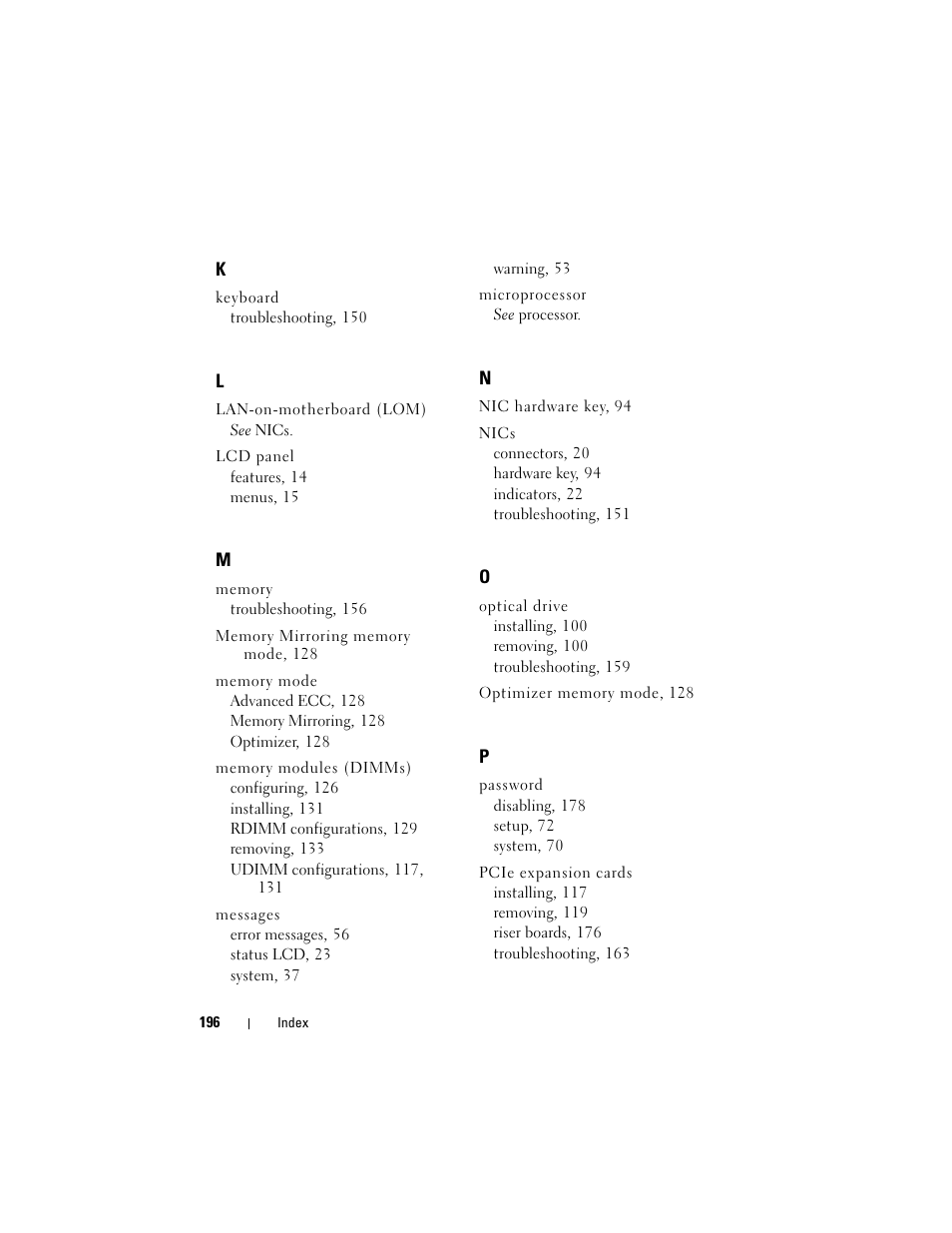 Dell PowerVault NX3000 User Manual | Page 196 / 200